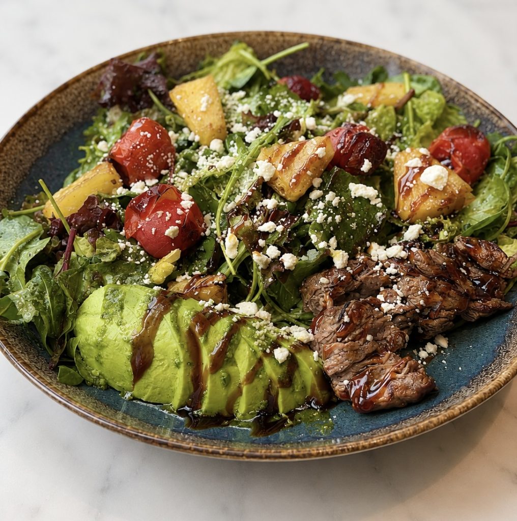 “Black Angus” Steak Salad