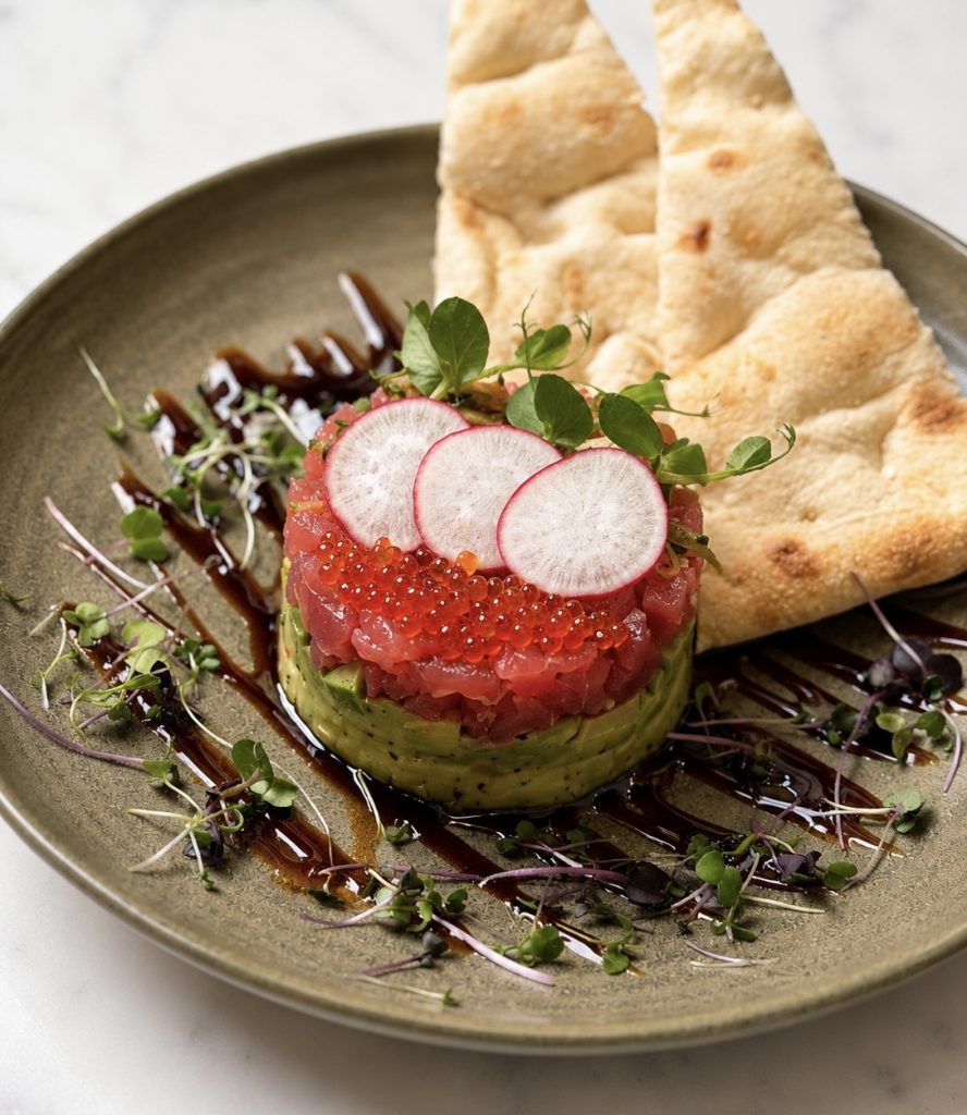 Yellowfin Tuna Tartare.