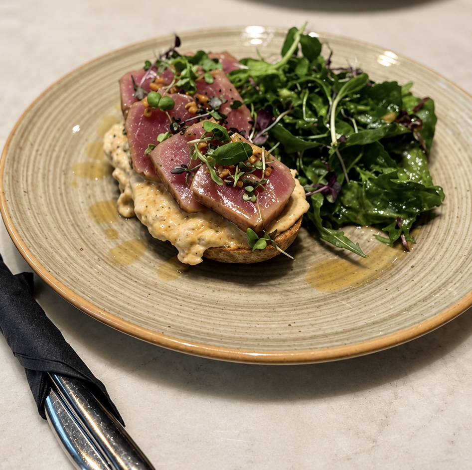 Tataki Tuna Toast